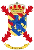 Coat of arms of the Emergency Intervention and Environmental Technology Group (GIETMA) RAIEM