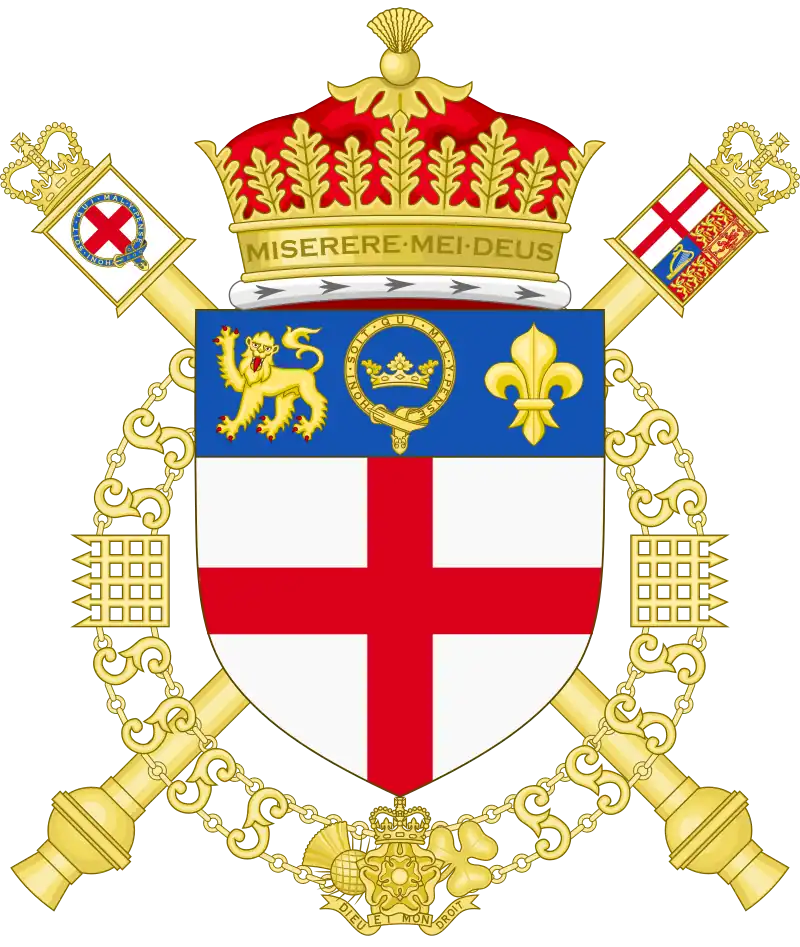 Coat of Arms of the Garter King of Arms.svg