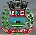 Official seal of Floresta, Paraná