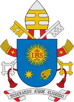 Francis's coat of arms