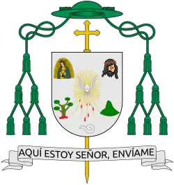 Coat of arms of the Diocese of Huejutla