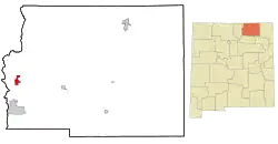 Location of Eagle Nest, New Mexico