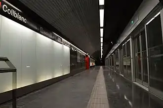 One of the platforms shared by Line 9 and Line 10