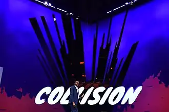 Dickson Nsofor on stage