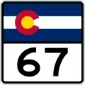 Colorado State Highway Route 67