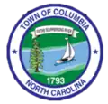 Official seal of Columbia, North Carolina