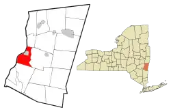 Location of Greenport, New York