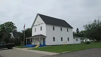 Columbus Township Hall in McMillan