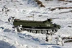 Combat training in the Arctic in 2012.