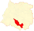 Location in the Maule Region