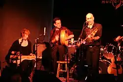 Cordelia's Dad (left to right: Cavanaugh, Irvine, Eriksen) at the 20th Anniversary reunion show, April 29, 2007.