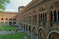 Courtyard of the castle