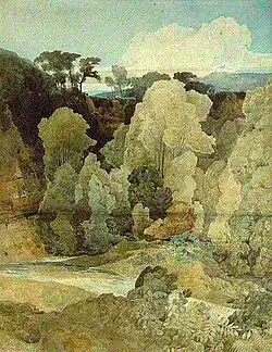 watercolour by Cotman