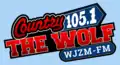 Country 105-1 The Wolf WJZM logo
