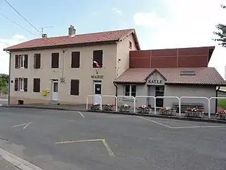 The town hall in Crion