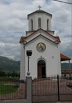 The church of Saint Sava in Veliki Jovanovac