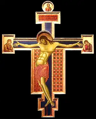 Crucifix (c. 1267–1271), San Domenico, Arezzo