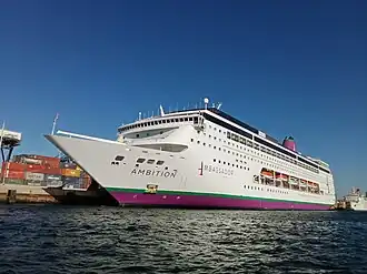 MS Ambition at Casablanca in 2023