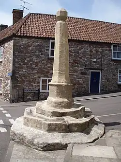 Medieval standing cross 80&nbsp;m south of St Mary's Church