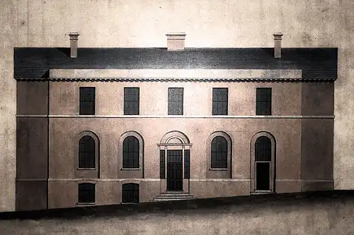 Custom Office, London Docks, 1811–1843