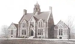 Cutler Hall, Colorado College, about 1901