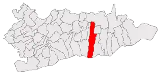 Location in Călărași County