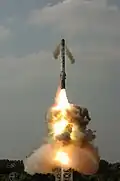 DRDO test fired Shourya from canister on November 12, 2008.