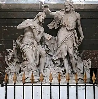 "The Baptism of Christ" by Jean-Baptiste Lemoyne