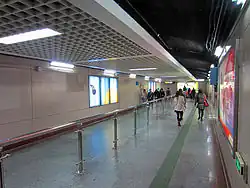 Transfer corridor