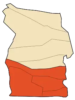 Location of Djamaâ District in El M'Ghair Province