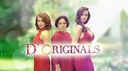 An image of LJ Reyes, Jaclyn Jose and Kim Domingo standing. The series title is displayed on the lower part of the image.