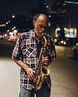 Carter in Manhattan, 2022.