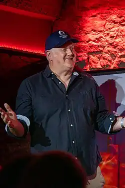 Dara Ó Briain, comedian, at the 2024 Edinburgh Festival Fringe in Edinburgh, Scotland.