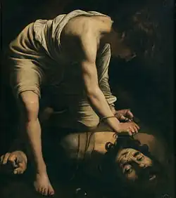 Caravaggio, David and Goliath, 1600