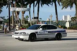 DBPD police cruiser