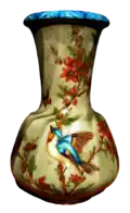 Vase, signed by Joseph-Théodore Deck