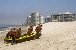 US Navy SEALs training at Naval Special Warfare Center, Naval Amphibious Base Coronado