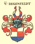 The family coat of arms of the Counts of Degenfeld