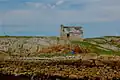 A derelict building on Inishcoo