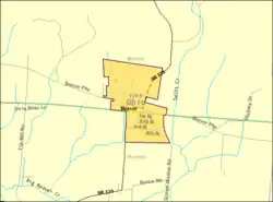 Detailed map of Beaver