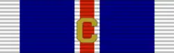 Distinguished Flying Cross Ribbon with "C" Device