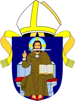 Coat of arms of the Diocese of Chichester