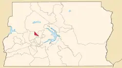 Location of SCIA in the Federal District