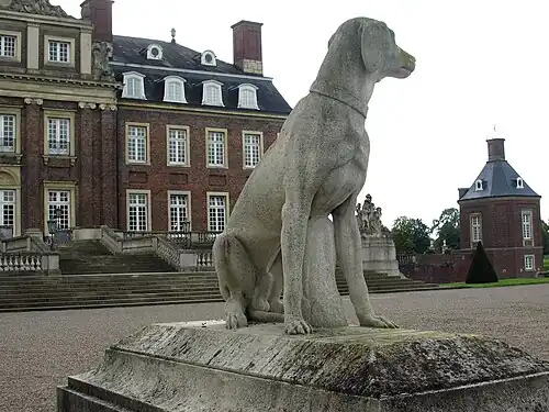 Statue at Nordkirchen Castle