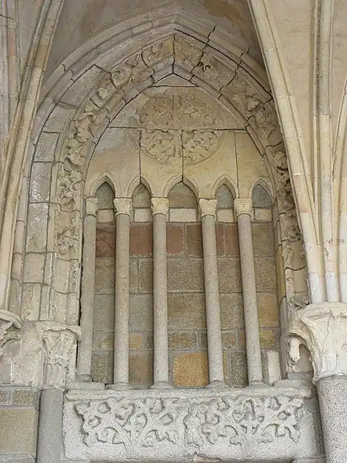 Part of the "Porche de l’évêque"