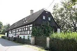 Former smithy, part of the open-air museum