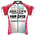 Doltcini–Van Eyck–Proximus jersey