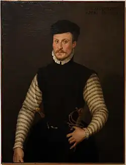 Portrait of Bonucio Moscardo, Castelvecchio Museum, Verona