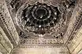 Domical bay ceiling art in outer mantapa of the Veeranarayana temple at Belavadi