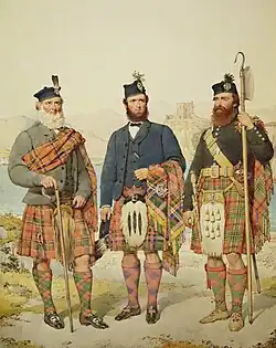 Donald Munro, Archibald MacDougall and Lachlan MacLean